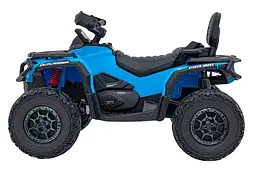 Дитячий електромобіль-квадроцикл Ramiz Can Am Outlander ATV синій - мініатюра 4