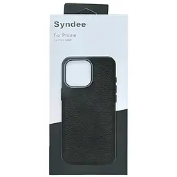 Чохол Syndee with MagSafe для Apple iPhone 13 Pro Max (6.7) Black / Black - мініатюра 2