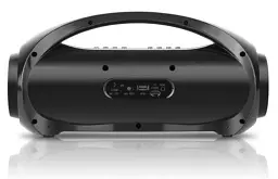 Колонка портативна 2.0 REAL-EL X-713 Black, 2x6 Вт, пластиковий корпус, Bluetooth, MicroSD / USB, FM-приймач, живлення від акумулятора, 1800 мА*ч, керування сверху - мініатюра 4
