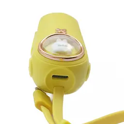 Дитячий павербанк Smart Power Bank Котик 5000mAh Yellow (11236) - мініатюра 5
