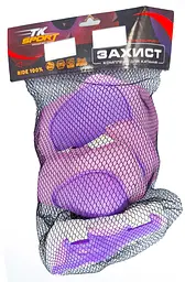 Комплект дитячого захисту Union group А04 XS (2-5 р) фіолетовий (G00003874) - мініатюра 3