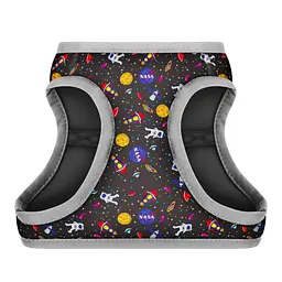 Шлея для собак м'яка Waudog Clothes з QR паспортом NASA, XS3,32-35х22-24 см - мініатюра 2