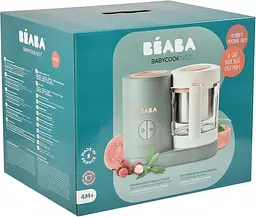 Пароварка-блендер Beaba Babycook Neo Eucalyptus, м'ятний (912732) - мініатюра 6