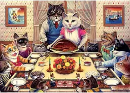 Пазл Art Puzzle Котячий бенкет 260 ел. (5025) - мініатюра 2