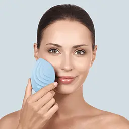 Щітка для обличчя Geske Sonic Facial Brush 5 в 1 електронна звукова аквамарин - мініатюра 6