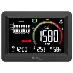Метеостанція Technoline WL1028 Black (WL1028), Чорний - мініатюра 7