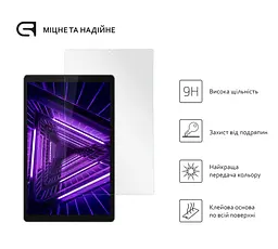 Захисне скло для планшета Lenovo Tab M10 HD (2nd Gen) TB-X306F, Glass.CR, загартоване скло 9H, 2.5D, повне проклеювання, з олеофобним покриттям, проста установка та сумісність з чохлами всіх типів (Case friendly), ArmorStandart (ARM58153) - мініатюра 2