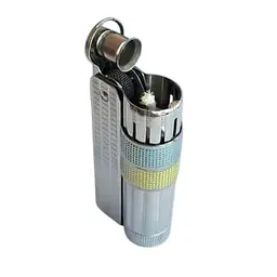 Запальничка IMCO Super/Triplex Oil chrome yellow/blue Two Tone - мініатюра 2