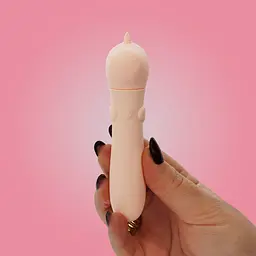 Вібратор-єдиноріжка Unihorn USB Bullet - Heart Throb, віброкуля, USB-зарядка, 10 режимів - мініатюра 7