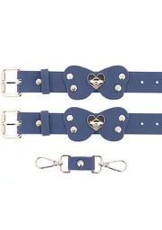 Наручники Taboom Silicone Supreme Wrist Cuffs Set синій - мініатюра 5