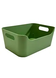 Контейнер для зберігання IKEA 24×17 см, зелений універсальна органайзер-коробка для дому