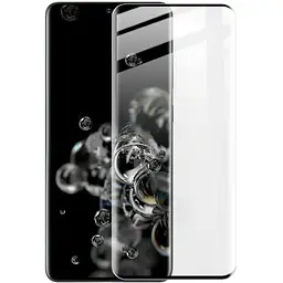 Захисне скло DK для Samsung Galaxy S20 Ultra 4G/5G G988 3D Full Glue black