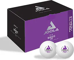 М'ячі для настільного тенісу Joola Magic ABS 40+ White 72 шт. (44216) - мініатюра 2