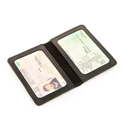 Шкіряна обкладинка на водійські документи SHVIGEL 10х7 см acs0015118 - мініатюра 3