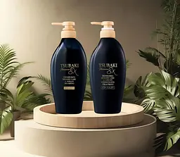 FINETODAY Tsubaki Premium EX Damage Care & Repair Kit набір для догляду та відновлення пошкодженого волосся 400 мл х 2 - мініатюра 2