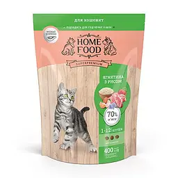 Сухий корм для кошенят Ягня з рисом KITTEN 400 г