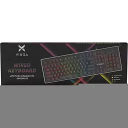 Клавіатура Vinga KBGSM120 Black [128781] - мініатюра 4