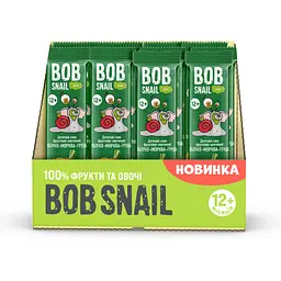 Дитячий снек  Bob Snail Яблуко-Морква-Груша 17 г - мініатюра 3