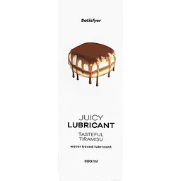 Лубрикант на водній основі Satisfyer Juicy Booty Tasteful Tiramisu 300 мл