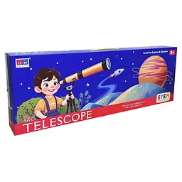 Дитяча іграшка "Телескоп" 6609A(Blue) блакитний, штатив 57 см - мініатюра 2