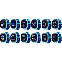 Дитячий розумний годинник Amigo GO005 4G WIFI Thermometer Blue - мініатюра 6