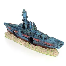 Декорація затонулий корабель Aqua Nova 23x4,5x11 см (AN673) - мініатюра 6