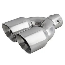 Насадка на подвійний глушник Vitol 241 x 2-89 x 64 мм Матовий Хром (NG-1167B X Pipe) - мініатюра 5