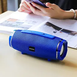 Колонка портативна Borofone BR3 Rich sound sports wireless speaker блакитний - мініатюра 2