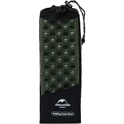 Сидушка складна XPE з чохлом Naturehike NH20PJ025 15 мм темно-зелений - мініатюра 3