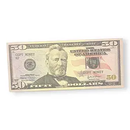 Купюри сувенірні номіналом 50 доларів США 100 шт. - мініатюра 5