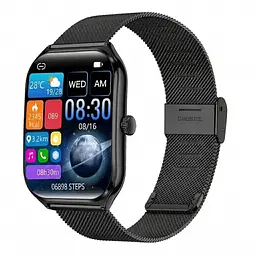 Смарт-годинник Lemfo FitCloudPro MT61s AMOLED Black (FCP000MT61SB)