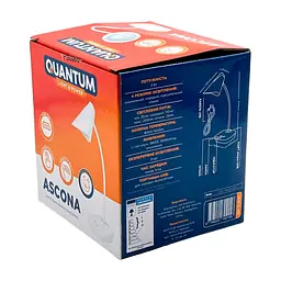 Настільна лампа Quantum ASCONA LED з USB (QM-TL1030-4K) - мініатюра 2