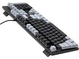 Клавіатура Vinga KBGM-090 Blue Switch USB Grey/Black (KBGM-090BL) - мініатюра 3