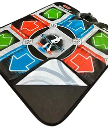 Танцювальний килимок X-TREME Dance PAD Platinum для PC (2 оранж., 4 зілля., 2 блакитні стрілки) килимок для танців - мініатюра 5