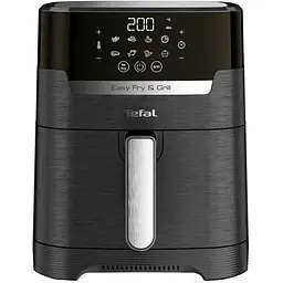 Мультипіч Tefal Easy Fry & Grill Precision 1550Вт 42л сенсорне керування 8 програм гриль пластик чорний