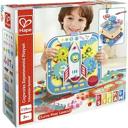 Ігровий набір Hape Захопливі шестерні (E1065) - мініатюра 7