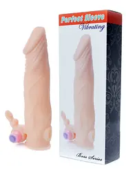 Насадка на пеніс з вібростимулятором Perfect Sleeve Vibrating Boss Series 67-00061 99128