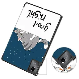 Чохол HardPrinted з малюнком Lenovo Tab M11 2024 TB330 TB331 Сплячий Кіт - мініатюра 4