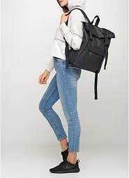 Рюкзак Sambag унісекс RollTop LSH чорний 43 х 31 х 14 см (24211001) - мініатюра 7