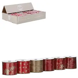 Стрічка декоративна House of Seasons поліестер 6 см x 2.7 м в асортименті (8718861799729_2) - мініатюра 2