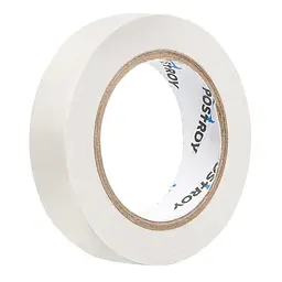 Ізоляційна стрічка ПВХ Postroy біла 30 м (IT-30183)