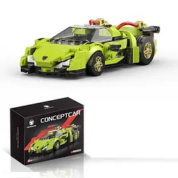 Конструктор A-Toys Автомобіль 325 деталей гумові шини DG3008
