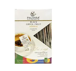 Чай Palmira асорті T-Cup Box 15 смаків
- мініатюра 2