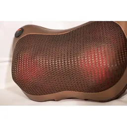 Масажер, масажна подушка для дому та машини Massage pillow Коричневий (NBkd46477) - мініатюра 6