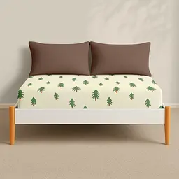 Простирадло на резинці фланель 160х200х30 PINE FOREST COSAS (4822052475836) - мініатюра 3