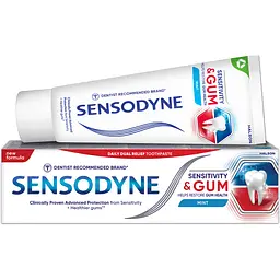 Уцінка. Зубна паста Sensodyne Чутливість зубів та захист ясен 75 мл 