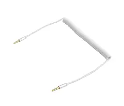 Аудиокабель AUX Mini-Jack 3,5 — Mini-Jack 3,5 1,5 м Master YT-AUXSGJMMW - мініатюра 1