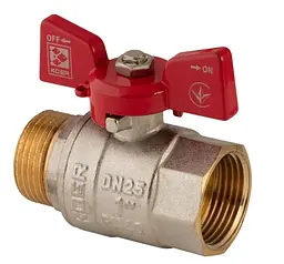 Кран кульовий Koer 1" ГШМ (KR.218) KR0028