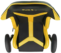 Геймерське крісло GT Racer чорне з жовтим (X-2527 Black/Yellow) - мініатюра 10