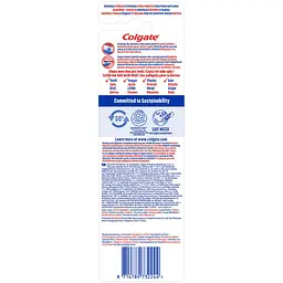 Зубна щітка Colgate Extra Clean Експерт чистоти 2 шт. фіолетово-синій - мініатюра 2